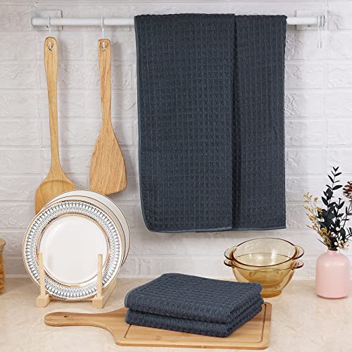 Microfiber Waffle Weave Kitchen Towels (4 Count)