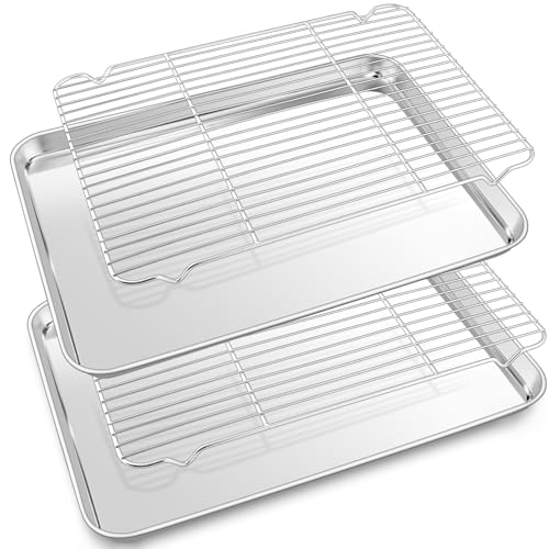 17.5 Inch Baking Sheet with Rack Set