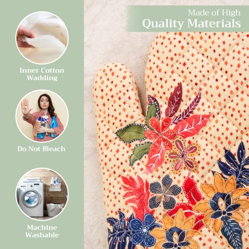 Maison d'Hermine Oven Gloves 100% Cotton Oven Mitt