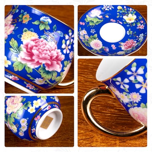 Tea Cup and Saucer (2 Count)