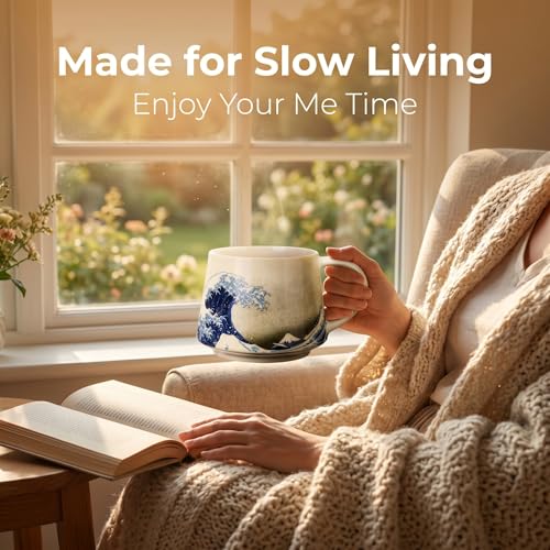 12oz Ceramic Coffee Mug With Handle