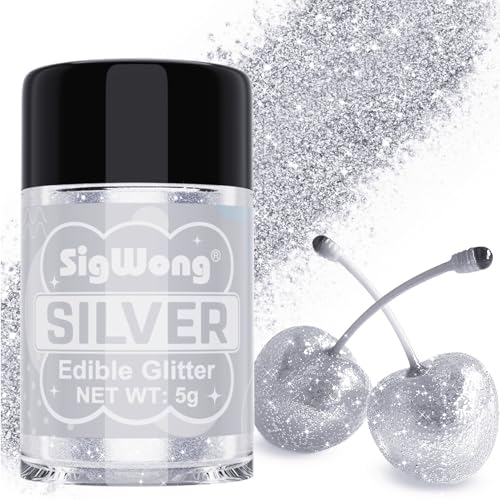 Silver Edible Glitter