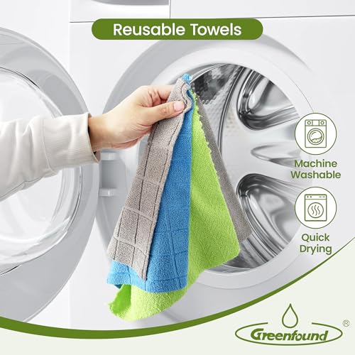 Microfiber Cleaning Cloth Roll (80 Count)