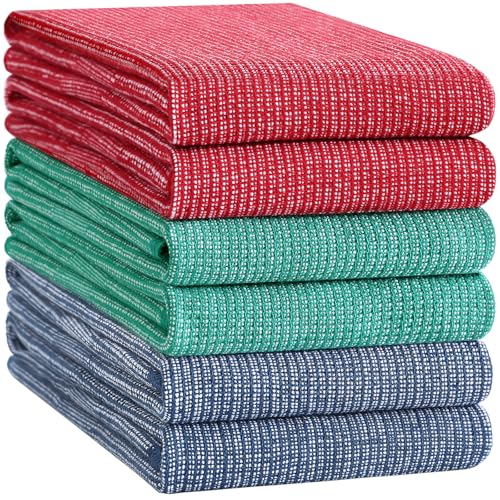 380 GSM Cotton Premium Kitchen Towels 6 Pack (6 Count)