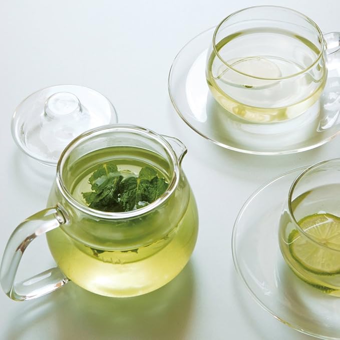 KINTO UNITEA 22909 Teapot, 15.2 fl oz (450 ml), Plastic, Dishwasher Safe, Heat Resistant Glass