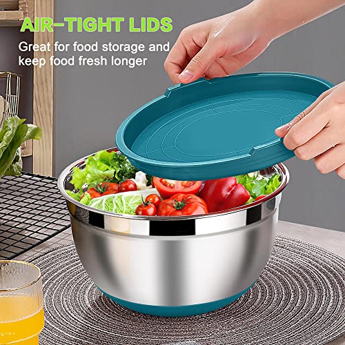 Metal Nesting Mixing Bowls Set of 6 (6 Count)