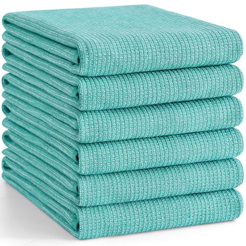 380 GSM Cotton Premium Kitchen Towels 6 Pack (6 Count)