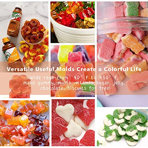 Gummy Bear Molds Silicone 32PCS