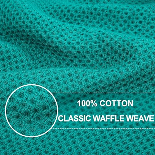 100% Cotton Waffle Weave Kitchen Dish Cloths 18 (18 Count)