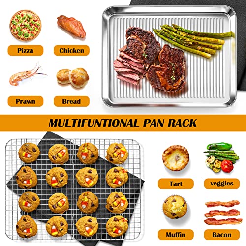Baking Pan with Wire Rack