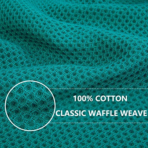 100% Cotton Waffle Weave Kitchen Dish Towels 12 (12 Count)