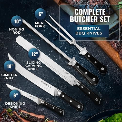 Butcher Knife Set (5 Count)