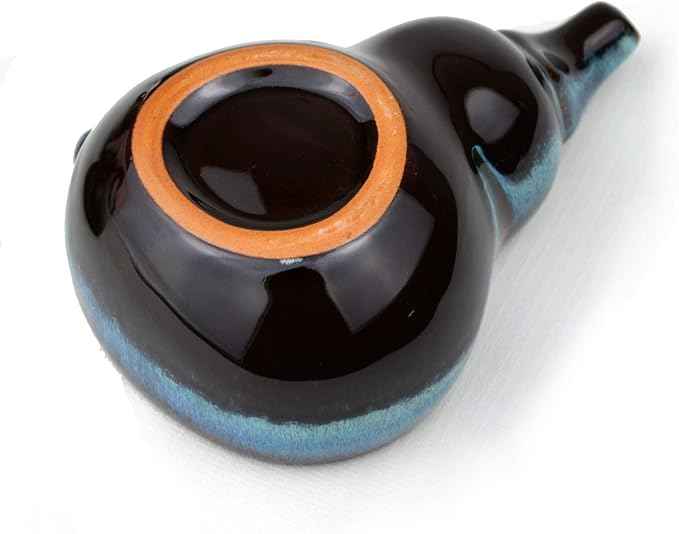 Chinese Gongfu Tea Gift Set, Service Automatic Stone-Mill Design Handmade Ceramics Tea Pot 6 Cups Japanese Kung Fu Tea for Adults Men Women Tea Ceremony Party Home Office Decor (colorfuly)