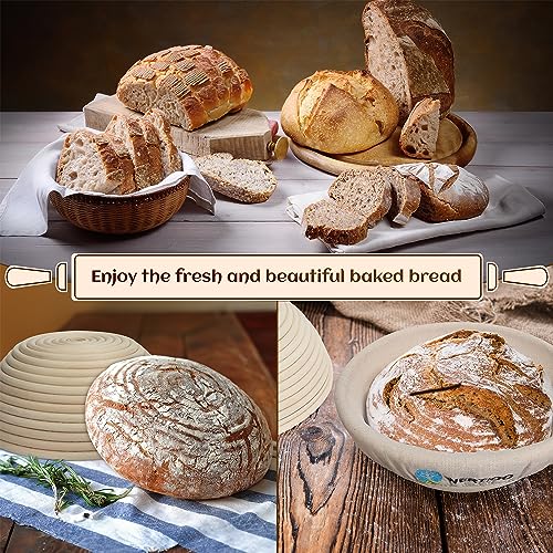 Banneton Bread Proofing Basket Set of 2 (2 Count)