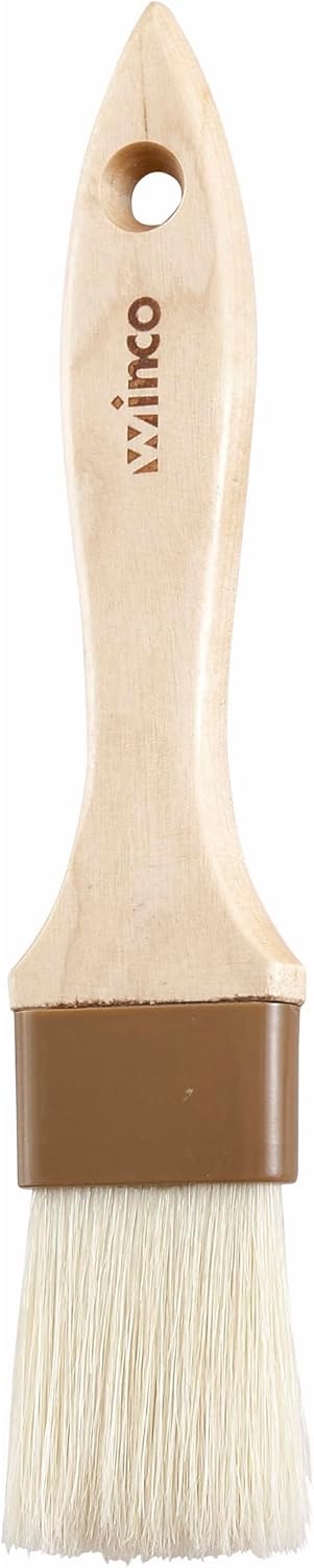 Winco Heavy-Duty Boar Bristle Basting Brush, 1.5