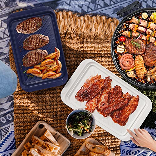 17" x 10.5" Grilling Prep and Serve Trays (2 Count)