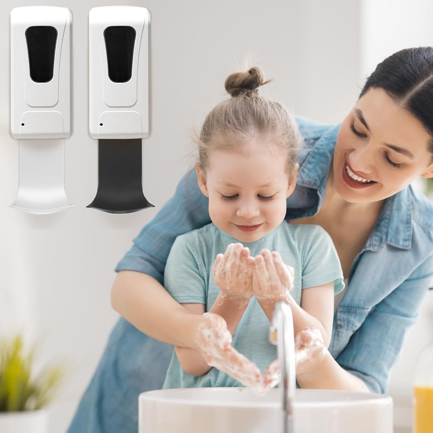 10PCS Dispenser Drip Tray Wall Mount Soap Dispenser Bracket,Laundry Detergent Drip Catcher Prevent Dripping and Spraying, Easy to Clean(Black)
