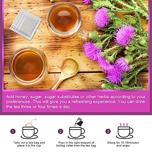 Organic Milk Thistle Tea Bags (30 Count)
