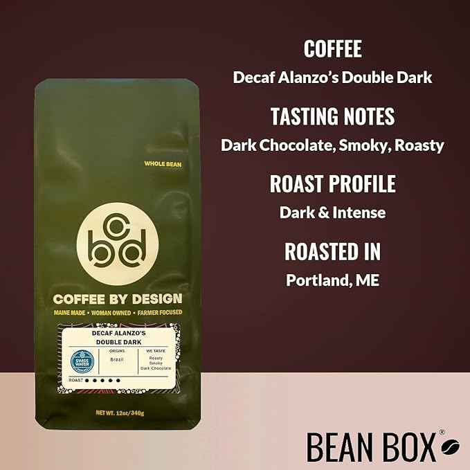 Bean Box Coffee Sampler - Decaf Roast, 3-Pack, Freshly Ground, Gourmet Coffee