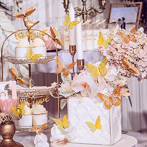 3D Butterfly Wall Decor (48 Count)