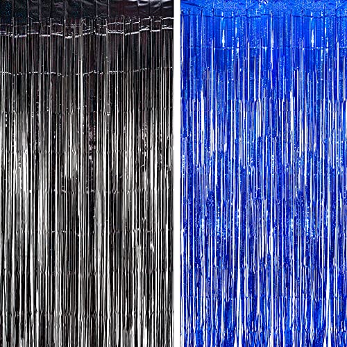 Foil Fringe Curtains (2 Count)