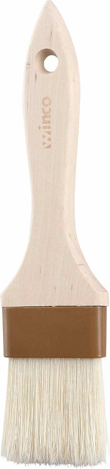 Winco Heavy-Duty Boar Bristle Basting Brush, 2
