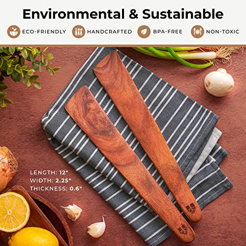 Wooden Spatula for Cooking (2 Count)