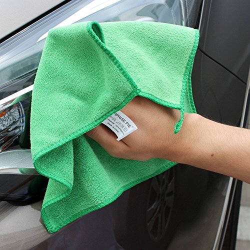 Ultra Absorbent 400 GSM Microfiber Cleaning Cloths (12 Count)