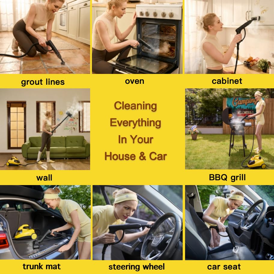 Heavy Duty Steam Cleaner for Home