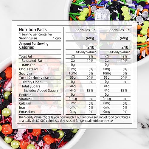 Edible Halloween Sprinkles (4.23 Ounce)