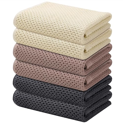 100% Cotton Waffle 6 (6 Count)