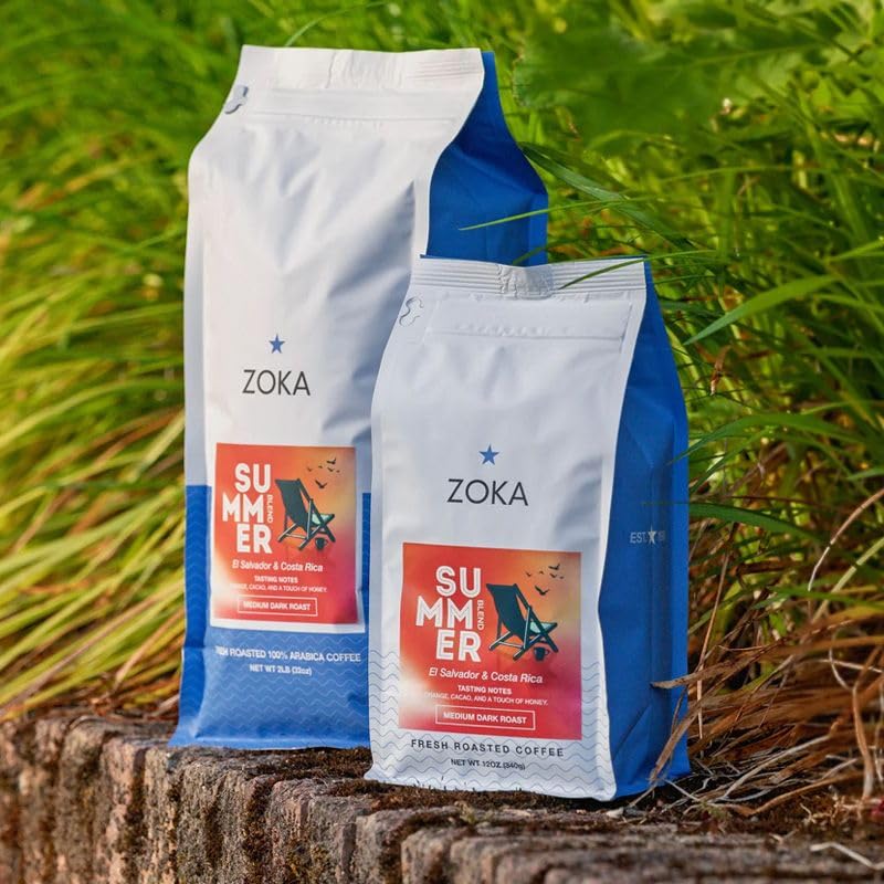 Summer Blend Roasted by Zoka Coffee (32 Ounce)