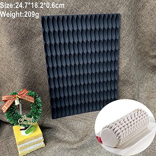 Silicone Swiss Cake Mould Cake Mold Silicon Fondant Mat Impression Lace Moulds