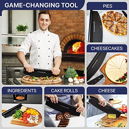 18 Inch Pizza Cutter Rocker Blade