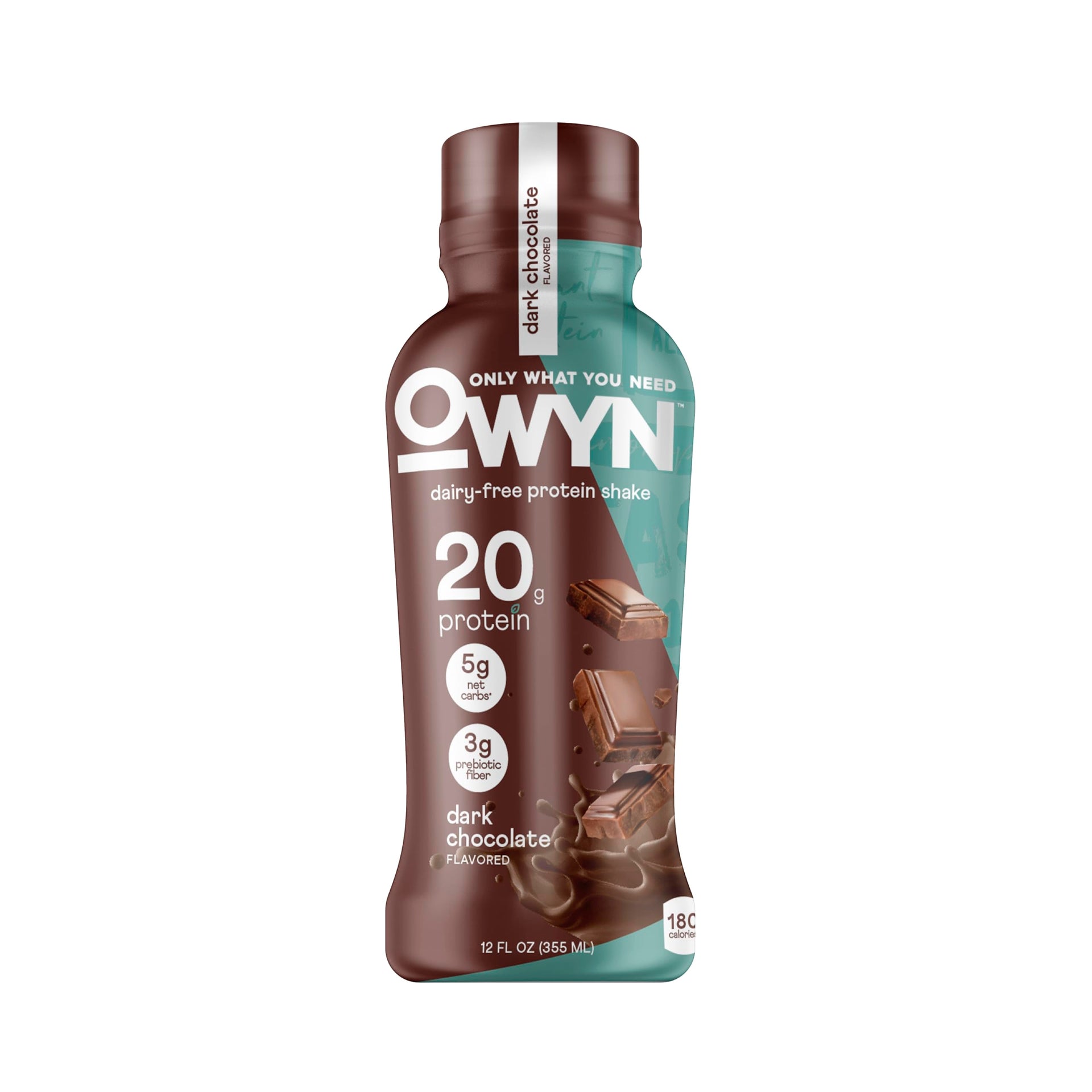 Dark Chocolate Flavored 20g Protein Shake (144 Fl Oz)