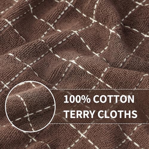 100% Cotton Terry Kitchen Towels (4 Count)