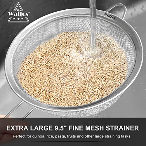 9.35 Inch Large Fine Mesh Strainer