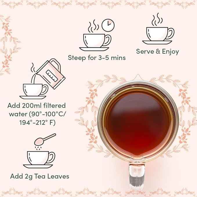 VAHDAM, BLUSH - Assorted Tea Gift Set, 3 Premium Teas in Tin Caddy Presentation Box | Loose Leaf Teas | Gift for everyone