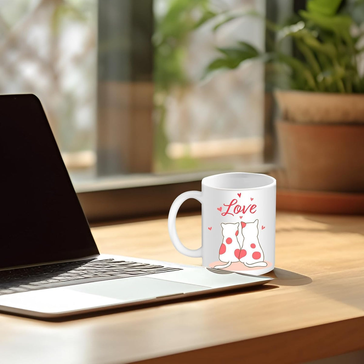 Classic round-handle 11 oz mug blank for printing