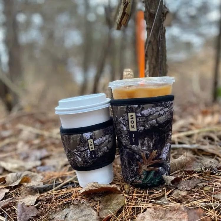 HotSok Coffee & Tea Reusable Insulated Neoprene Cup Sleeve