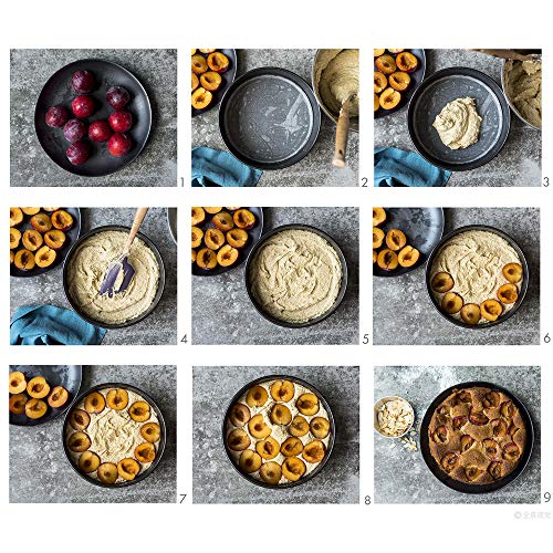 4 Inch Springform Pan 4 Pack Mini Cake Pan Cheesecake Pan (4 Count)