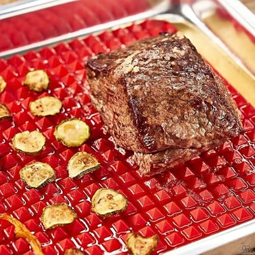 Red Silicone Baking Mat