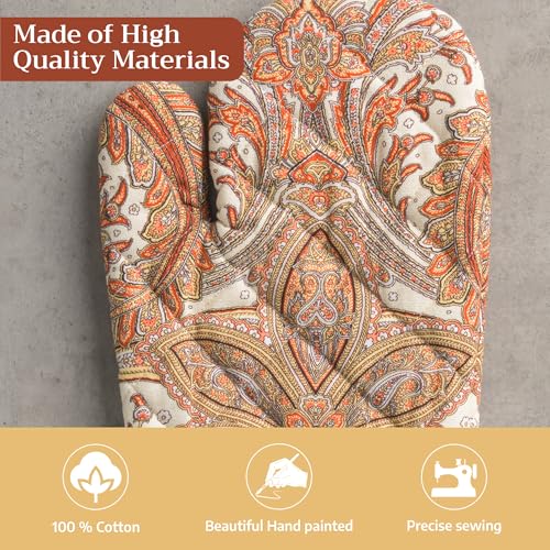 Maison d'Hermine Oven Gloves 100% Cotton Oven Mitt