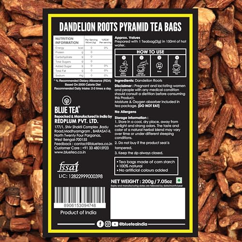 Dandelion Root Tea (100 Count)