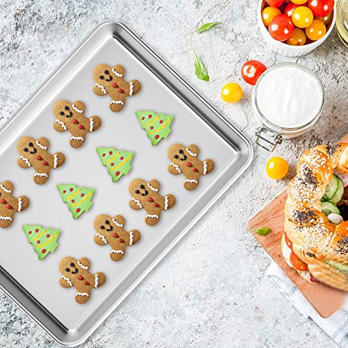Baking Sheet with Rack Set [2 Pans + 2 Racks]