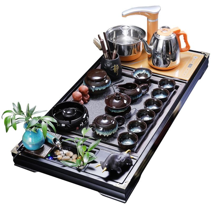 Wooden Tea Set
