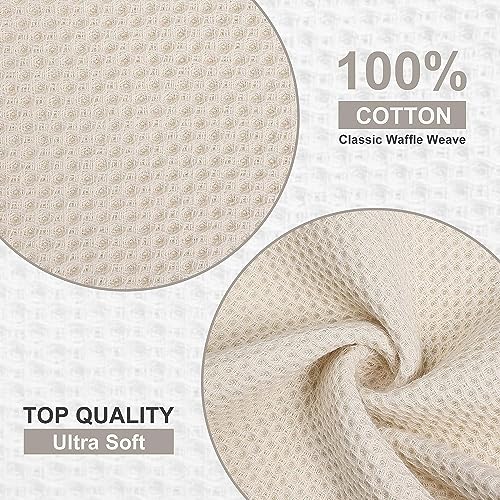 100% Cotton Waffle 8 (8 Count)
