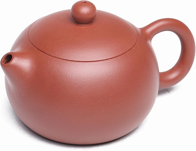 Fine Yixing Clay Teapot,Chinese Genuine Handmade Zisha Tea Pot 7.8 Oz with Filter,Infuse Brew Kungfu Tea Maker