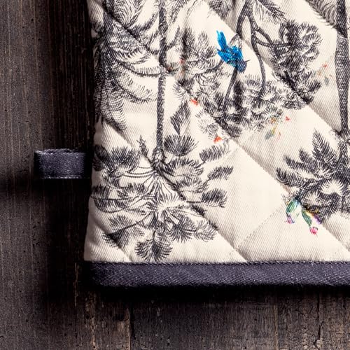 100% Cotton Oven Mitt & Pot Holder Set