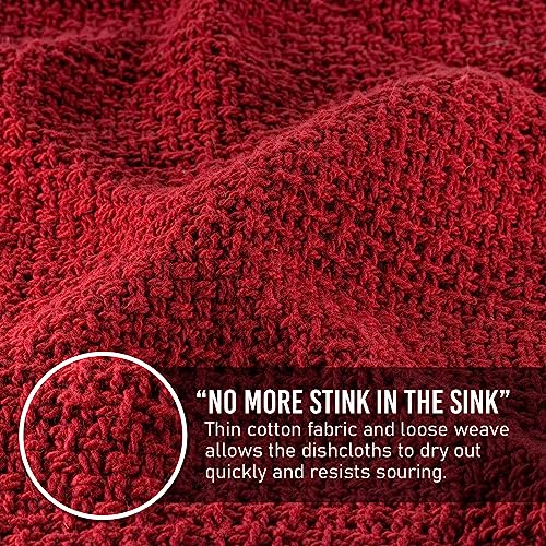 Old Fashion 100% Cotton Dishcloths (4 Count)